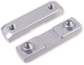 X-Trig Replacement Bar Mount Plate Silver, 2Pc