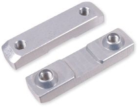 X-Trig Replacement Bar Mount Plate Silver, 2Pc