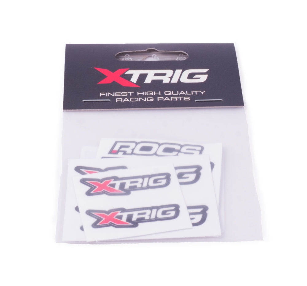 X-Trig Sticker Kit Rocs Triple Clamp