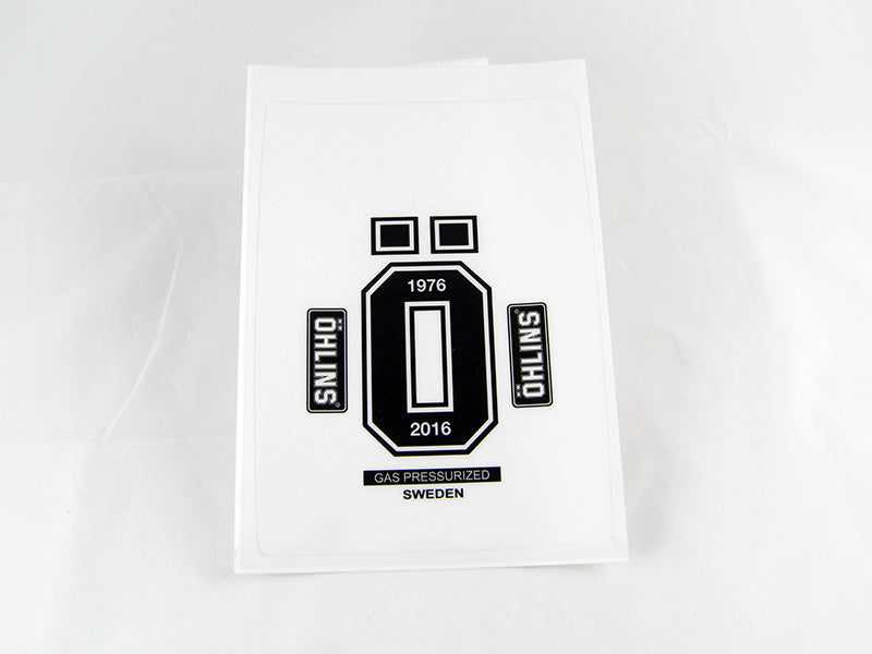 Öhlins Fork Sticker Kit Transparent