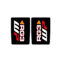 RG3 WP Fork Sticker Kit Black
