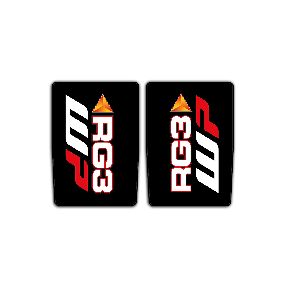 RG3 WP Fork Sticker Kit Black