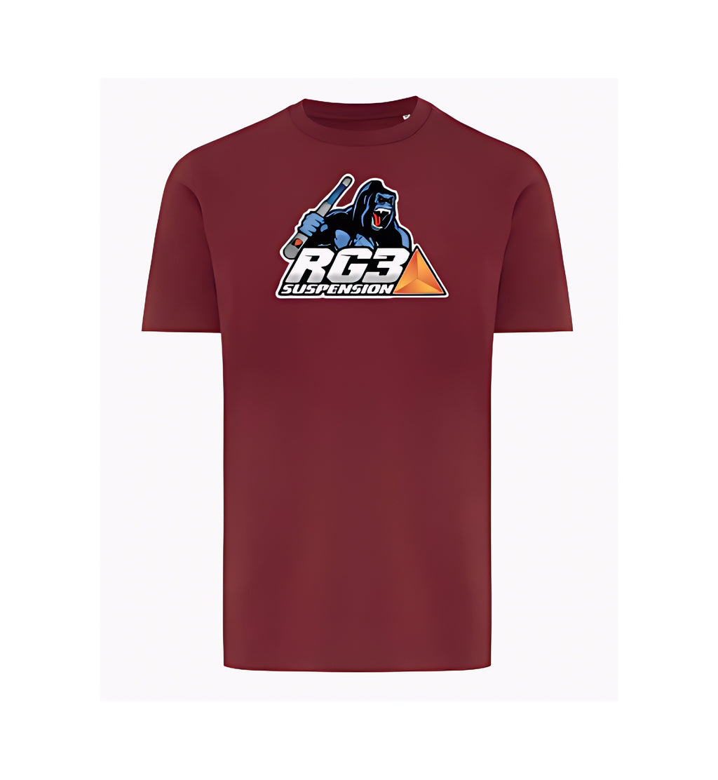 Tshirt darkred monkey 2k