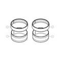Wp bushing kit fork 43mm wide