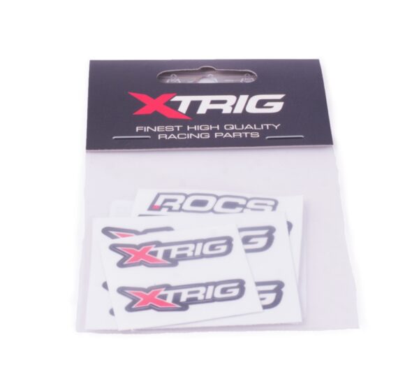 X-Trig Sticker Kit Rocs Triple Clamp